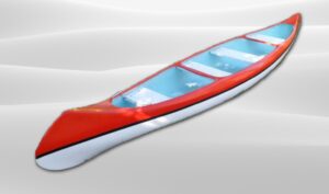 AQUA SYBB Indiánské kánoe IC-04 čtyřmístné - 580x90x50cm - Obrázek 1