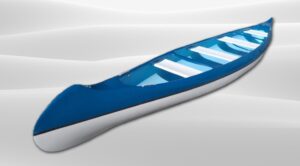 AQUA SYBB Indiánské kánoe IC-04 XL čtyřmístné - 630x95x50cm - Obrázek 1