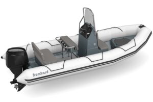 Nafukovací člun Bombard Explorer 600 Strongan světle šedý - Obrázek 1