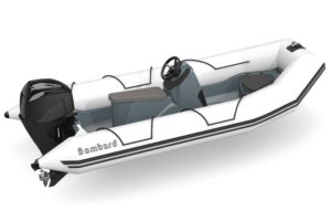 Nafukovací člun Bombard Explorer 420 Strongan světle šedý - Obrázek 1