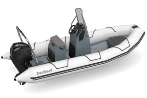 Nafukovací člun Bombard Explorer 500 Strongan světle šedý - Obrázek 1