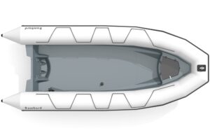 Nafukovací člun Bombard Explorer 600 Strongan světle šedý - Obrázek 4