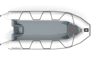Nafukovací člun Bombard Explorer 500 Strongan světle šedý - Obrázek 4