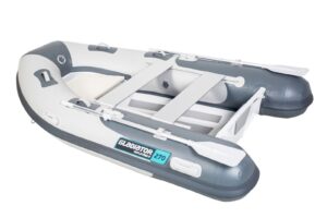 Gladiator Rib 270 AL nafukovací člun s hliníkovou podlahou - šedý - Obrázek 2