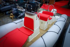 Bombard Sunrider 650 Strongan nafukovací člun sv. šedý / fire - Obrázek 8