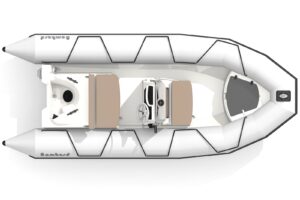 Bombard Sunrider 500 Strongan nafukovací člun sv. šedý / pebble - Obrázek 2