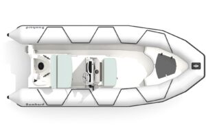 Bombard Sunrider 550 Strongan nafukovací člun světle šedý / Light grey - Obrázek 2