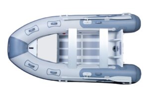 Gladiator Rib 310 AL nafukovací člun s hliníkovou podlahou - šedý - Obrázek 4
