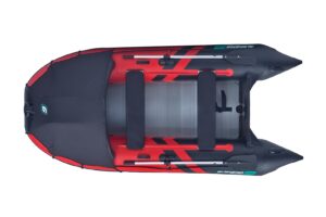 Gladiator Active C330 AL nafukovací člun s hliníkovou podlahou - červeno-černý - Obrázek 4