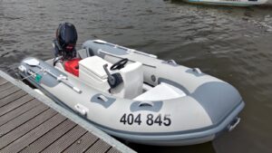 Gladiator Rib 350 AL nafukovací člun s hliníkovou podlahou - šedý - Obrázek 7