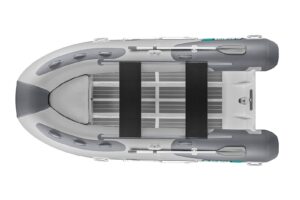 Gladiator Rib 380 AL nafukovací člun s hliníkovou podlahou - šedý - Obrázek 4