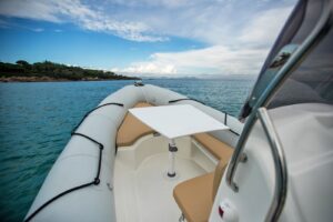 Bombard Sunrider 550 Strongan nafukovací člun světle šedý / Pebble s přísl. - Obrázek 5