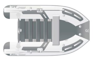 Zodiac Cadet 230 Roll Up nafukovací člun s laťkovou podlahou - Obrázek 2