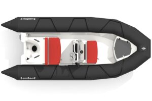 Bombard Sunrider 500 Strongan nafukovací člun černý / Fire - Obrázek 4