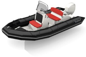 Bombard Sunrider 500 Strongan nafukovací člun černý / Fire - Obrázek 2