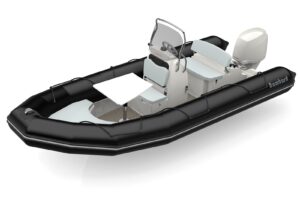 Bombard Sunrider 550 Strongan nafukovací člun černý / světle šedý - Obrázek 1