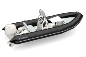 Bombard Sunrider 550 Strongan nafukovací člun černý / světle šedý - Obrázek 3