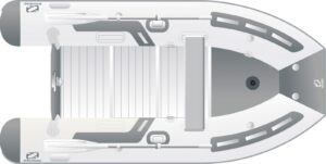 Zodiac Cadet 310 Alu nafukovací člun s hliníkovou podlahou - Obrázek 2