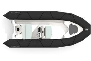 Bombard Sunrider 550 Strongan nafukovací člun černý / světle šedý - Obrázek 2