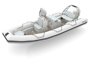 Bombard Sunrider 700 NEO nafukovací člun světle šedý / světle šedý - Obrázek 3