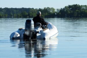 Zodiac Yachtline 400 DL Strongan nafukovací člun - světle šedý - Obrázek 4