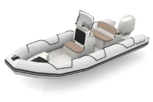 Bombard Sunrider 550 NEO nafukovací člun sv. šedý / pebble - Obrázek 1