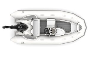 Zodiac Yachtline 400 DL NEO nafukovací člun - světle šedý - Obrázek 4