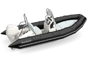 Bombard Sunrider 500 Strongan nafukovací člun černý / sv. šedý - Obrázek 1