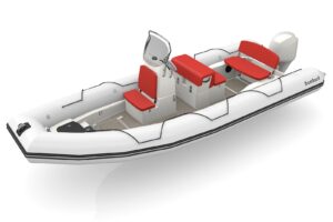 Bombard Sunrider 700 NEO nafukovací člun sv. šedý / fire - Obrázek 4