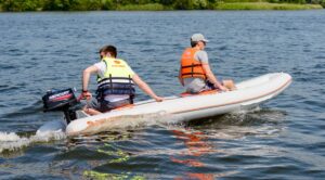 Kanoe Kolibri KM-390 CA šedý, Air-deck podlaha - Obrázek 3