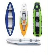 Nafukovací kajaky a kánoe