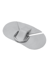 Přilepovací základna s kroužkem pro nafuk. člun - šedá