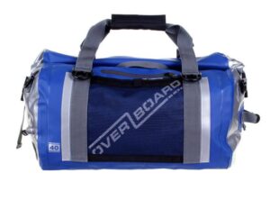 OVER BOARD Pro-Sports vodotěsná taška 40L- modrá - Obrázek 3