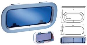 LEWMAR STANDARD - 1RE / 191 x 367 x 4 mm - Obrázek 2