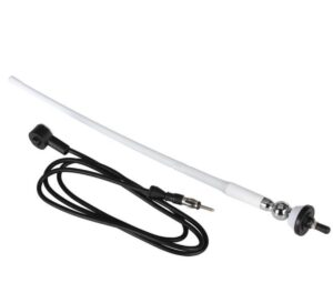 BOSS MARINE AM/FM rádio anténa bílá - 40 cm - Obrázek 1