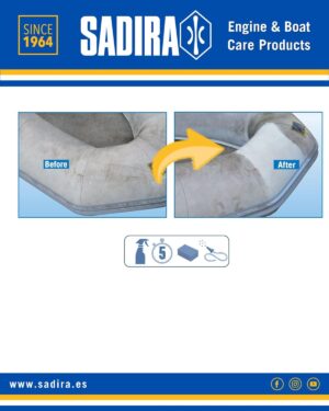 SADIRA - čistič na nafukovací čluny a fendre - 1L - Obrázek 2
