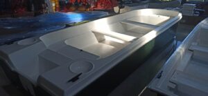 AQUA SYBB Rybářský člun TISZA TFB-06 s dvojitým dnem zo sklolaminátu- 550x160x58cm - Obrázek 2