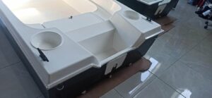 AQUA SYBB Rybářský člun TISZA TFB-06 s dvojitým dnem zo sklolaminátu- 550x160x58cm - Obrázek 5