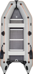 KOLIBRI KM-360 D, vyztužená dřevěná podlaha - šedý