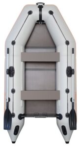 KOLIBRI KM-280P nafukovací člun s pevnou skládací podlahou - šedý