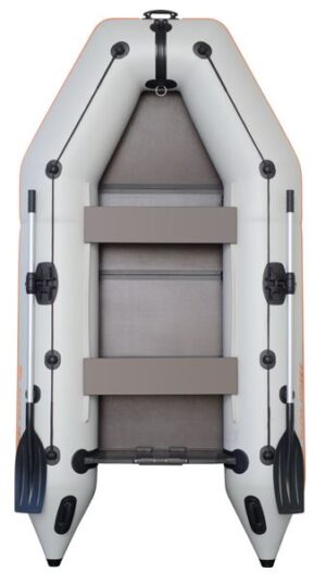 KOLIBRI KM-280P nafukovací člun s pevnou skládací podlahou - šedý - Obrázek 1