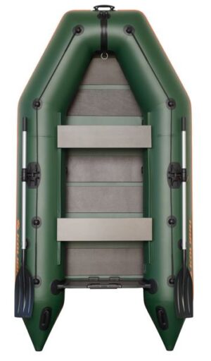 KOLIBRI KM-300 nafukovací člun s lamelovou podlahou - zelený - Obrázek 1