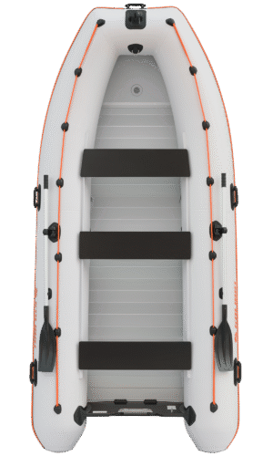 KOLIBRI KM-450 DSL, vyztužená hliníková podlaha - šedý - Obrázek 1