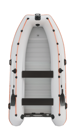 KOLIBRI KM-360 DSL, vyztužená hliníková podlaha - šedý - Obrázek 6