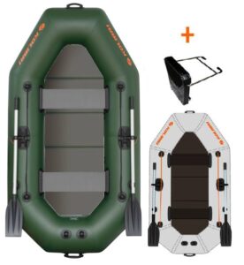 KOLIBRI K-240 TP nafukovací člun s pevnou podlahou + držák motoru