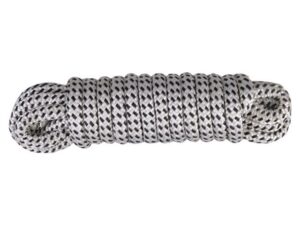 TALAMEX Vyvazovací lano s okem černo-bílé – 10 mm x 5 m - Obrázek 1