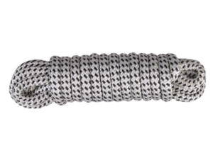 TALAMEX Vyvazovací lano s okem černo-bílé – 12 mm x 10 m - Obrázek 1