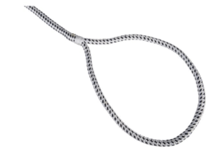 TALAMEX Vyvazovací lano s okem černo-bílé – 12 mm x 10 m - Obrázek 2