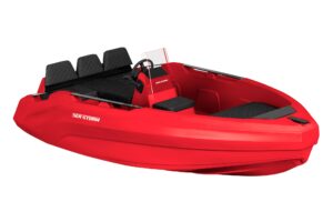 SEA STORM 14 HDPE Extra odolný plastový člun červený – 427 cm - Obrázek 3