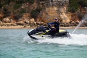 YAMAHA GP HO vodní skútr, světle šedá se zeleným odstínem - Obrázek 2